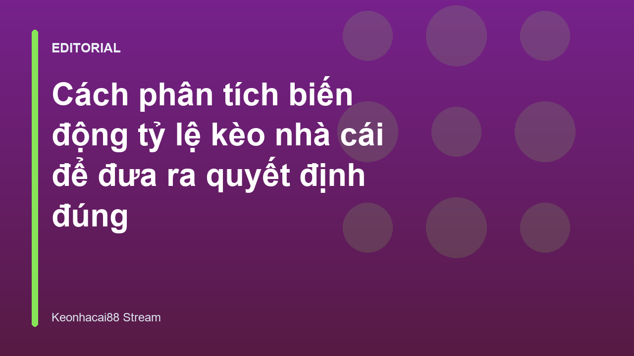 Phân tích biến động tỷ lệ kèo nhà cái trên màn hình máy tính