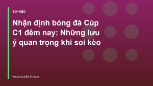 Read more about the article Nhận định bóng đá Cúp C1 đêm nay: Những lưu ý quan trọng khi soi kèo